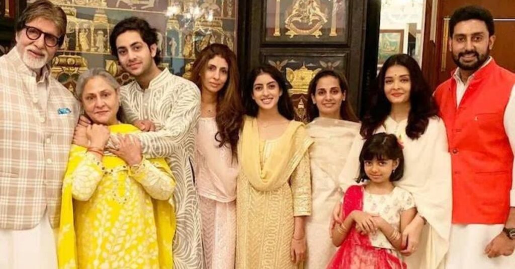 agastya nanda Maternal Lineage: The Bachchan Empire