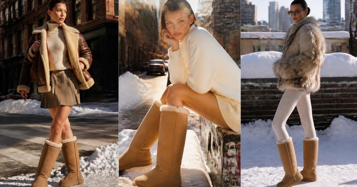 Bella Hadid's Ugg Boots: Tall and Micro Ugg Outfits